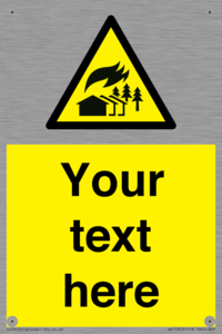 Custom Warning: Large scale fire zone